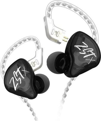 Наушники KZ Acoustics ZST X (без микрофона, черный)