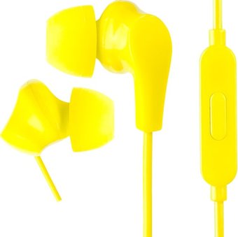 Наушники Perfeo Alpha (желтый)