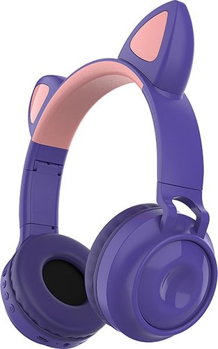 Наушники QUMO Party Cat (фиолетовый)