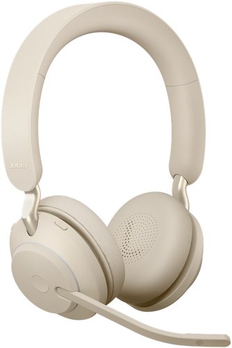Офисная гарнитура Jabra Evolve2 65 MS Stereo USB-A (бежевый)