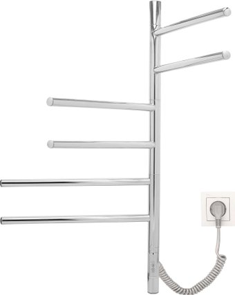 Полотенцесушитель Gloss & Reiter E2.L.43x80.F6 (таймер)