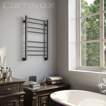Полотенцесушитель Stinox Classic 50x80 cl80 Ral 9005