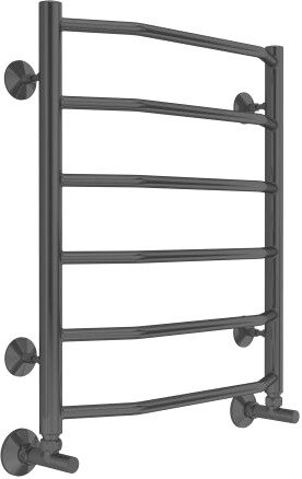 Полотенцесушитель TERMINUS Виктория П6 500x600 бп черный (черный)