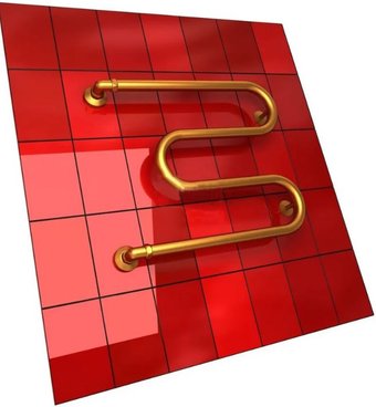 Полотенцесушитель Двин M (CS) 50x60 (золотистый металлик)