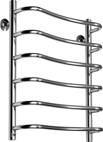 Полотенцесушитель Ростела Чайка нижнее подключение 1/2" 6 перекладин 70 см