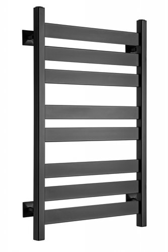 Полотенцесушитель Ростела Квадро V 50 1/2" 8 перекладин 40x80 см (черный)