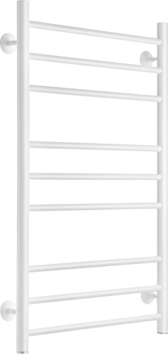 Полотенцесушитель Ростела Свирель V 500x800/9 1" (Ral 9016, нижнее подключение)