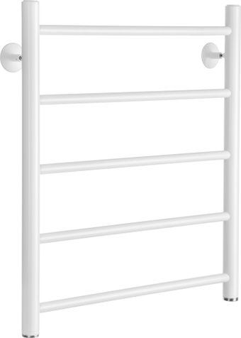 Полотенцесушитель Ростела Виктория 500x600/5 1" (Ral 9016, нижнее подключение)