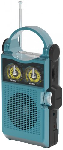 Радиоприемник Ritmix RPR-333 (бирюзовый)