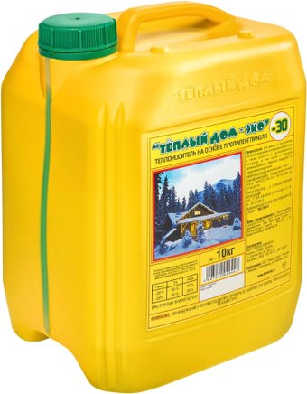 Теплоноситель Теплый дом ЭКО -30 10 кг