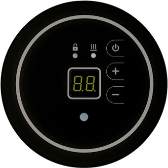 Терморегулятор ЭргоЛайт ТР-ROTONDO (черный)
