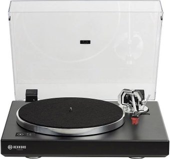 Виниловый проигрыватель Rekkord Audio M600 (Quintett RED, черный матовый)