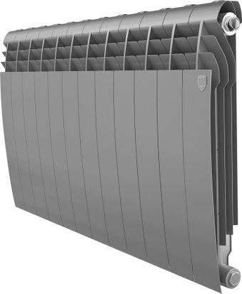 Биметаллический радиатор Royal Thermo Biliner B 500 Серебристый - 12 секций