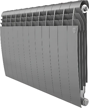 Биметаллический радиатор Royal Thermo Biliner B 500 Серебристый - 12 секций