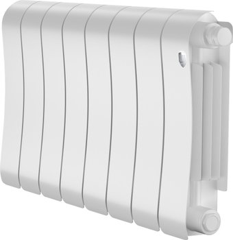 Биметаллический радиатор Royal Thermo Infinity 300 Bianco Traffico VR80 - 8 секций