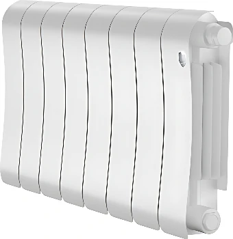Биметаллический радиатор Royal Thermo Infinity 300 Bianco Traffico VR80 - 8 секций
