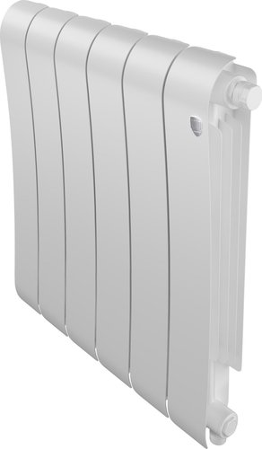 Биметаллический радиатор Royal Thermo Infinity 500 Bianco Traffico VR80 - 6 секций