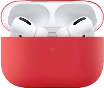 Чехол uBear Touch Case (для AirPods Pro, красный)