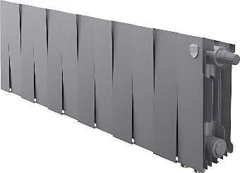 Дизайн-радиатор Royal Thermo PianoForte 200 Silver Satin VDR80 - 12 секций