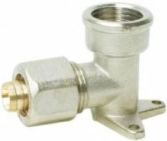 Фитинг APE Колено с фланцем 16x1/2" внутр. [3754L01216]