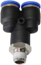 Фитинг FORSAGE Фитинг У-образный для пласт труб 10 мм нар рез 1/2" F-SPX10-04