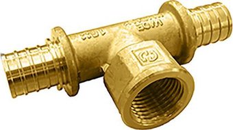 Фитинг General Fittings Тройник Goldfix 20х1/2"х20 340012H042028A