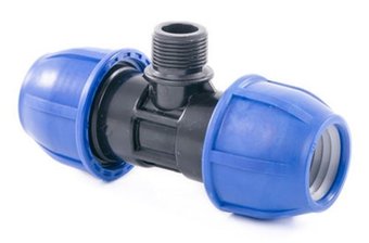 Фитинг Lammin Тройник компрессионный НР 63x2 6/1