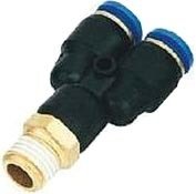 Фитинг Sumake Фитинг У-образный для пласт.труб. 4 мм 1/4" SPX 0402