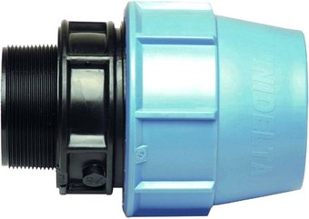 Фитинг Unidelta Муфта ПП с наружной резьбой 1003 25x1/2"