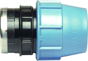 Фитинг Unidelta Муфта ПП с внутренней резьбой 1004 25x1/2"