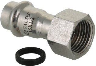 Фитинг Valtec Соединитель с накид. гайкой VTi.908 22x1/2" VTi.908.I.002204