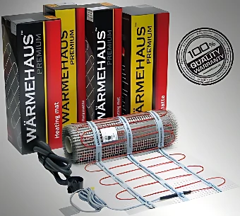 Нагревательный мат Warmehaus MAT 200W 2 кв.м 400 Вт