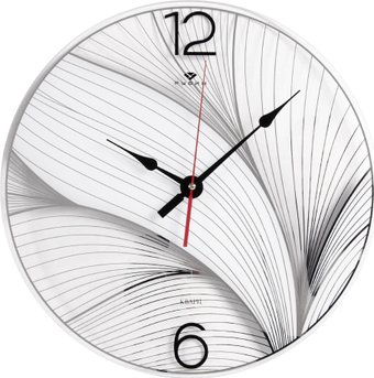 Настенные часы Рубин Белый лотос 4041-007W