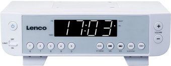 Настольные часы Lenco KCR-11WH