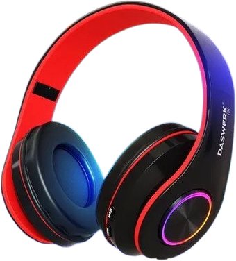 Наушники Daswerk B-39 (черный/красный)