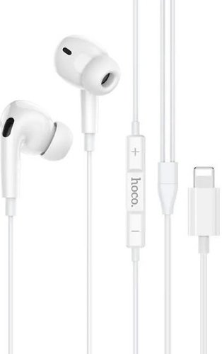 Наушники Hoco M111 Pro Lightning (белый)