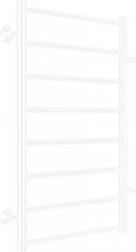 Полотенцесушитель TERMINUS Аврора П8 500x800 (боковое подключение 50, RAL 9003 белый)