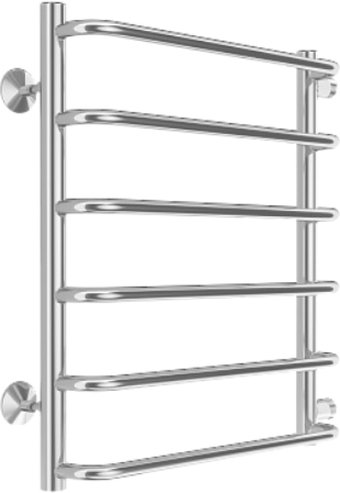 Полотенцесушитель TERMINUS Стандарт П6 500x600 бп (хром)