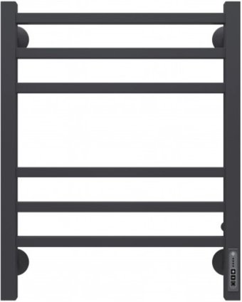 Полотенцесушитель TERMINUS Ватикан электро КС П6 с диммером (450x600, черный)