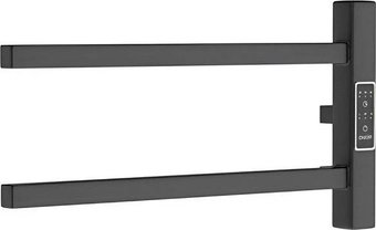 Полотенцесушитель Маргроид Ferrum Cook СНШ профильный 18*40 Черный матовый, скрытого монтажа, таймер справа