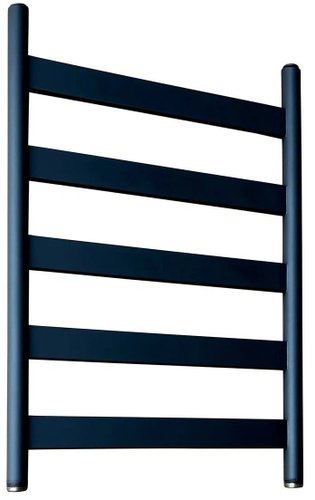 Полотенцесушитель Ростела Престиж нижнее подключение 1" 5 перекладин 50x80 см (черный)