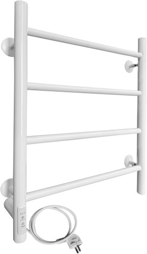 Полотенцесушитель Ростела Виктория 50x60/4 (с диммером, белый левый)