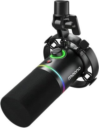 Проводной микрофон Maono PD200X (черный)