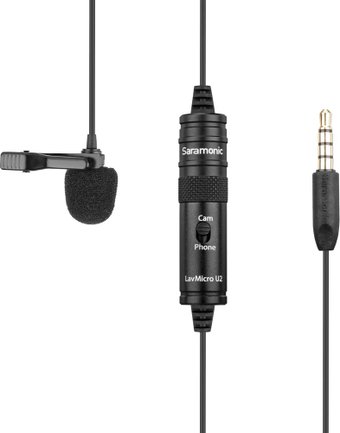 Проводной микрофон Saramonic LavMicro U2