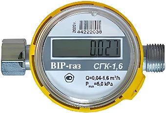 Счетчик газа Эрготех ВIP-газ СГК-1.6 с НГ