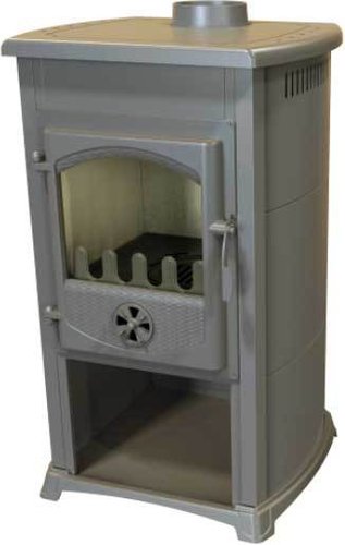 Свободностоящая печь-камин Bella Thalia Grande (серый/черный)