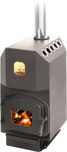 Свободностоящая печь-камин Теплодар ТОП модель 140 с чугунной дверцей