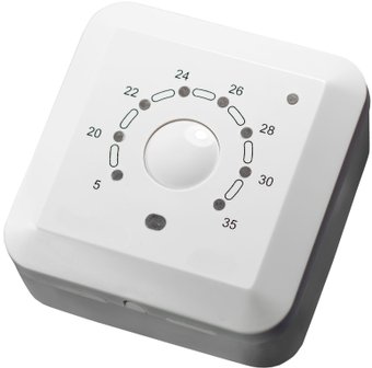 Терморегулятор ЭргоЛайт ТР-01.2 В накладной (белый)