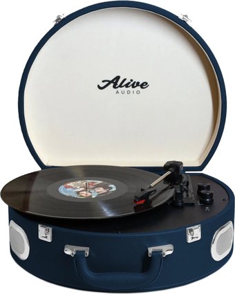Виниловый проигрыватель Alive Audio Movie (океанская глубина)