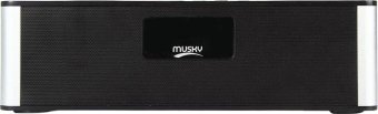 Беспроводная колонка Musky DY21L (черный/серебристый)